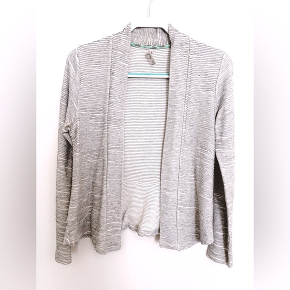 Tailored Fit Grey Cardigan by Sweet Grey - Picture 1 of 10
